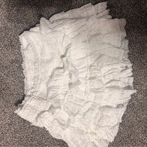 American Eagle Outfitters Cream Skirt